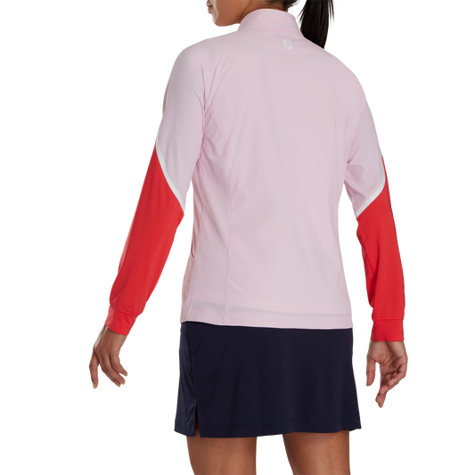 Full-Zip Color Block Jacket Women