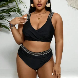 Women Fashion Sexy Plus Size Sequin Swimsuit